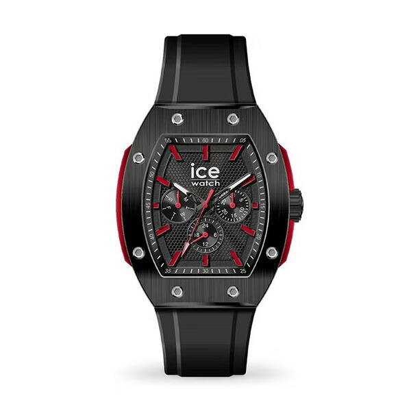 ICE WATCH アイスウォッチ ICE boliday Prestige 黒いこと赤いこと - ラージ 024740 メンズ ウオッチ 国内定め事品 貨物輸送無料