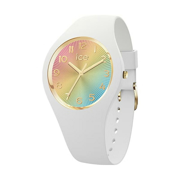 【2,000円OFFクーポン利用で】ICE WATCH アイスウォッチ ICE champagne ホワイトレインボー - スモール+ 025249 レディース 腕時計 国内正規品 送料無料|腕時計 Chronostaff DAH DAH