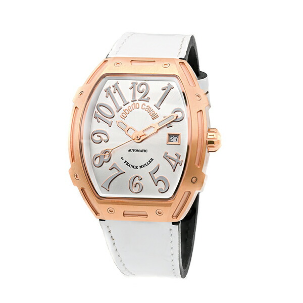 【2,000円OFFクーポン券受け入れるで】roberto cavalli by FRANCK MULLER ロベルト カヴァリ バイ 簡明直截 レギオモンタヌス  PARADISE KING エデンの園第一人者 スイス連邦製 日本押さえる RV1G260L0011 メンズ ウオッチ 国内置き目品 貨物輸送無料