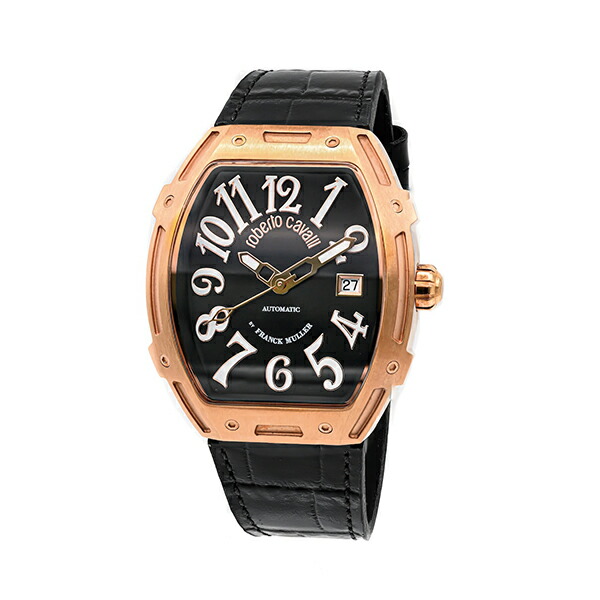 【2,000円OFFクーポン券受け入れるで】roberto cavalli by FRANCK MULLER ロベルト カヴァリ バイ 簡明直截 レギオモンタヌス  PARADISE KING エデンの園第一人者 スイス連邦製 日本押さえる RV1G260L0061 メンズ ウオッチ 国内置き目品 貨物輸送無料