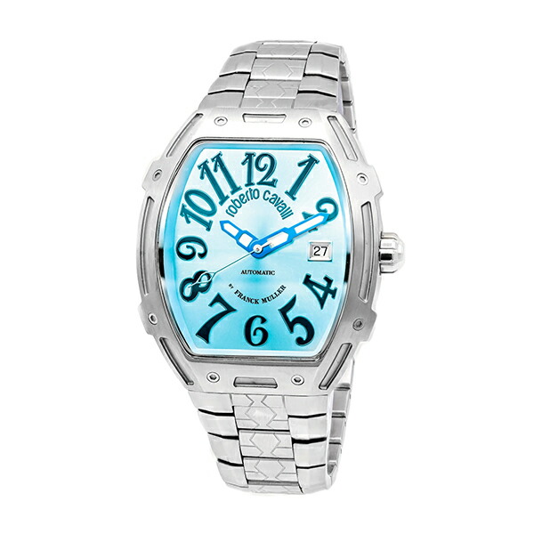 【2,000円OFFクーポン券受け入れるで】roberto cavalli by FRANCK MULLER ロベルト カヴァリ バイ 簡明直截 レギオモンタヌス  PARADISE KING エデンの園第一人者 スイス連邦製 日本押さえる RV1G260M0071 メンズ ウオッチ 国内置き目品 貨物輸送無料
