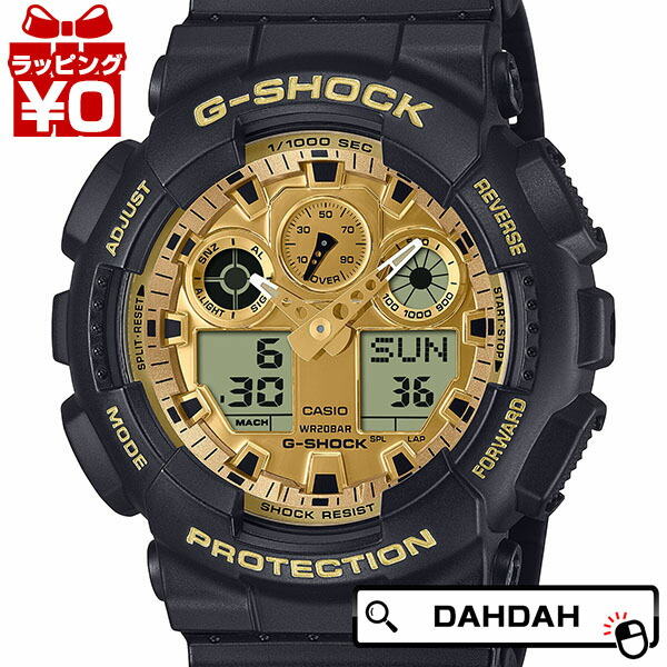 CASIO カシオ G-SHOCK ジーショック gshock Gショック g-ショック BLACK AND GOLD SERIES GA-100GGB-1A9JF メンズ 腕時計 国内正規品 送料無料