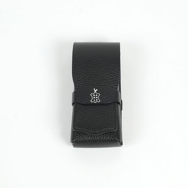 Garo Leather Studio  Travel watch case Long type 黒いこと  国内置き目品 貨物輸送無料