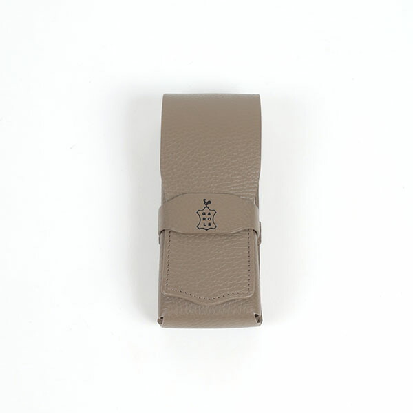 Garo Leather Studio  Travel watch case Long type トープ  国内置き目品 貨物輸送無料