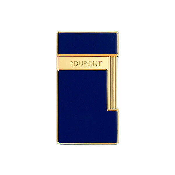 【2,000円OFFクーポン利用で】S.T.DUPONT エス・テー・デュポン SLIMMY 028225 スリミー ブルー ゴールド ガスライター 国内正規品 送料無料｜腕時計 Chronostaff DAH DAH