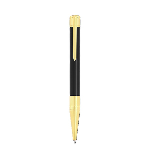 S.T.DUPONT エス・テー・デュポン Initial 275202 Dイニシャル ボールペン ブラック ゴールド 国内正規品 送料無料