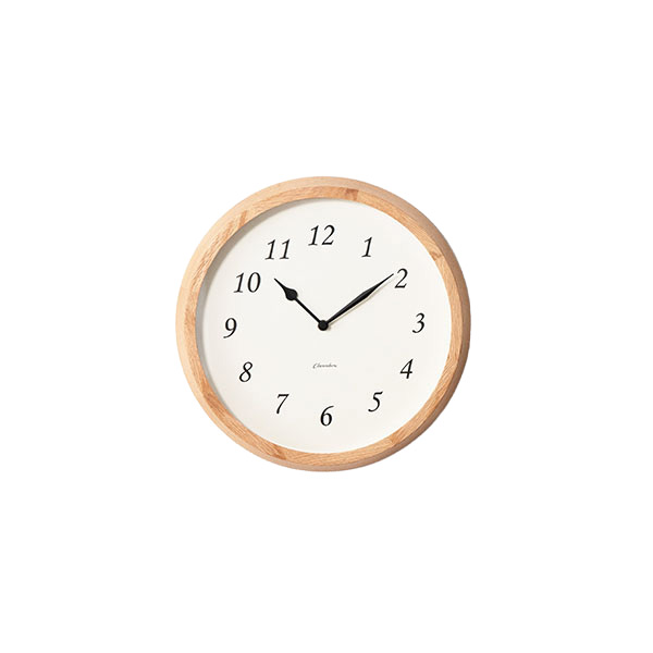 【2,000円OFFクーポン利用で】INTERZERO インターゼロ CHAMBRE シャンブル CH-076OA 静音 日本製 クロック オーク 国内正規品 送料無料 14,586円