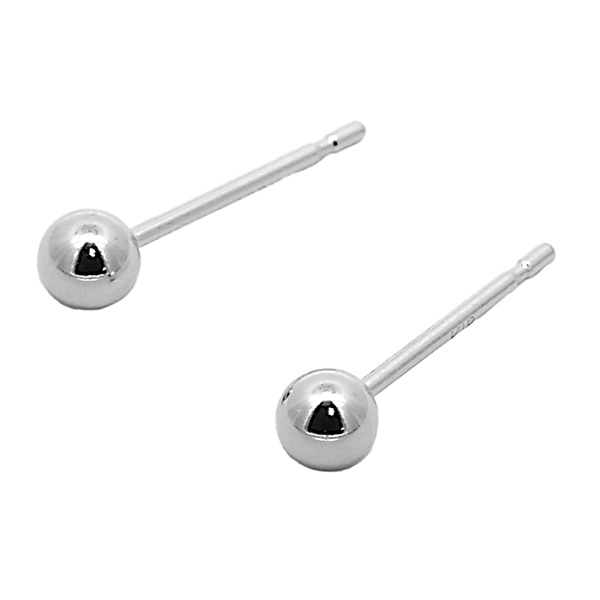 【2,000円OFFクーポン利用で】(262794)プラチナ ボールピアス PT900 丸玉ピアス 3mm シンプル ピアス プレゼント 女性 レディース|腕時計 Chronostaff DAH DAH