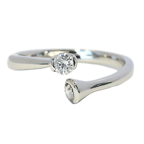【10％OFFクーポン利用で】（264499）指輪 ダイヤモンドリング ローズカット 0.24ct PT900 リング 4月 誕生石 レディース 女性 プレゼント