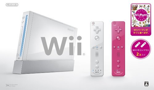 中古 Wii 本体 シロ Wiiリモコンプラス2個 Wiiパーティ同梱 すぐに遊べるセット Psicologosancora Es