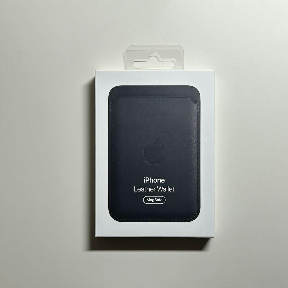 MagSafe対応iPhoneファインウーブンウォレット – ディープブルー