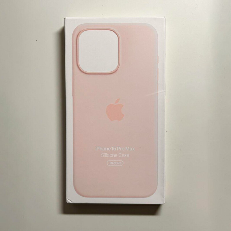 新品未使用 iPhone 15 Pro シリコンケース 純正 ピンク m57471189584-1.jpg