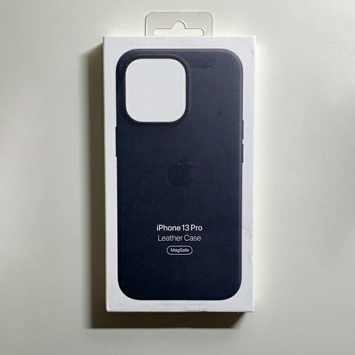【新品・箱なし】純正MagSafe iPhoneレザーウォレット・ミッドナイト② iPhone 純正互換レザーウォレット 黒 midnight（箱なし①