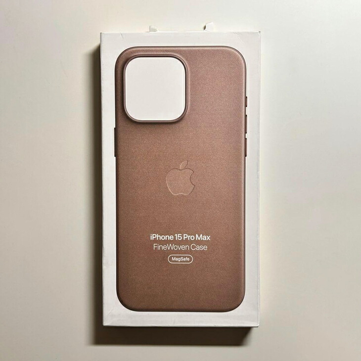 iPhone Apple アップル 純正 15 Pro ファインウーブンケース