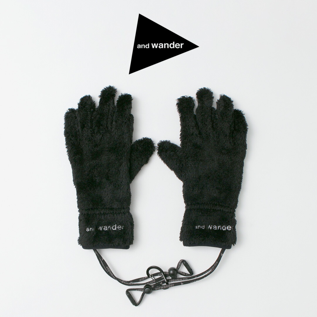 アンドワンダー　焚き火用グローブ グリップスワニー x アンドワンダー 焚火グローブ GRIP SWANY x