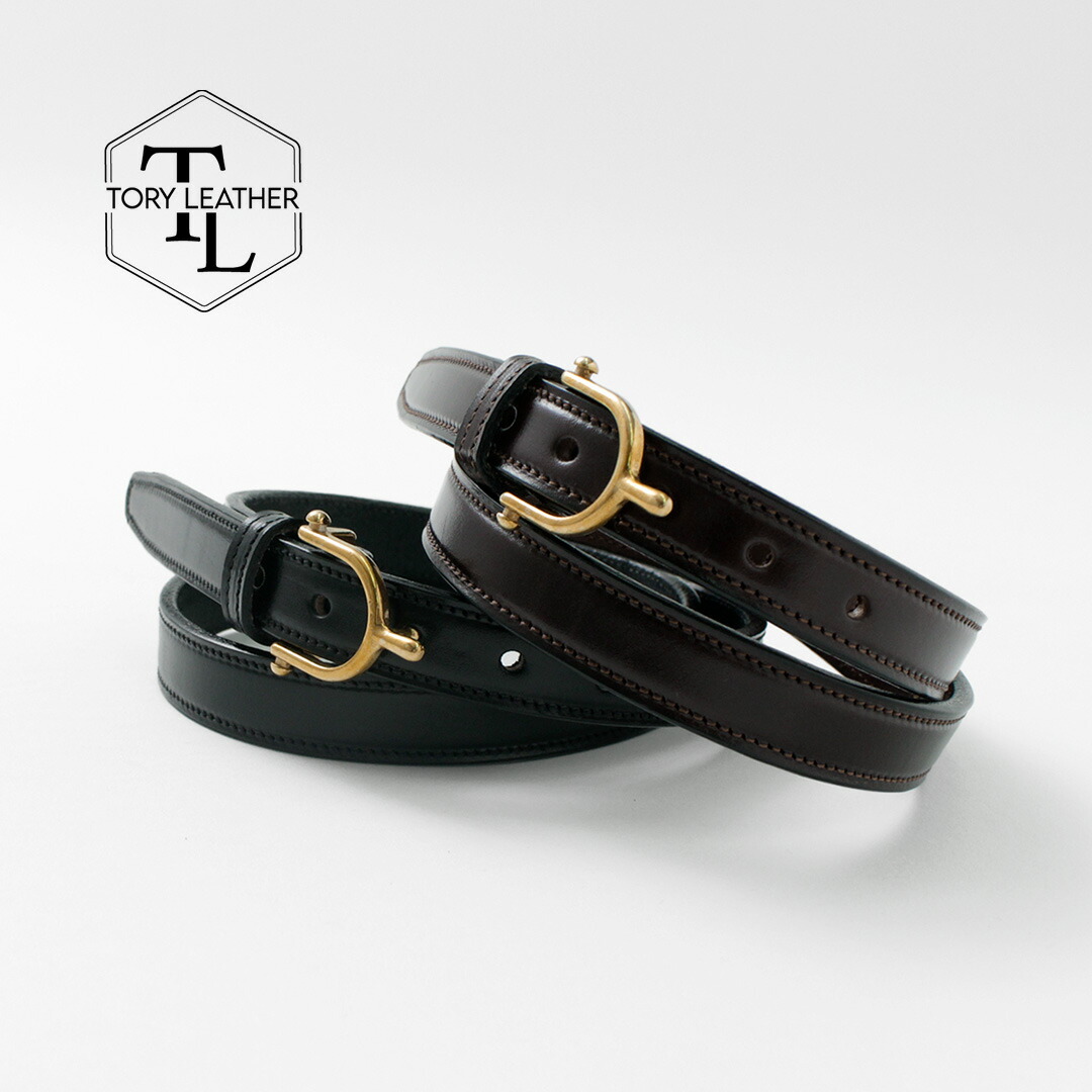 USA製 TORY LEATHER エクエストリアン インスパイアードベルト TORY LEATHER（トリーレザー） エクエストリアン インスパイアド