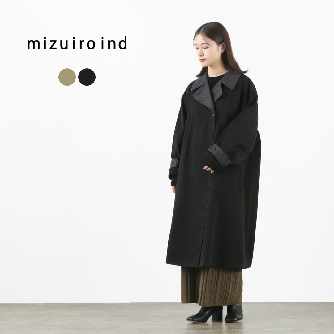 柔らかい URBANRESEARCHDOORS/mizuiro-ind ロングコート - 通販 - www