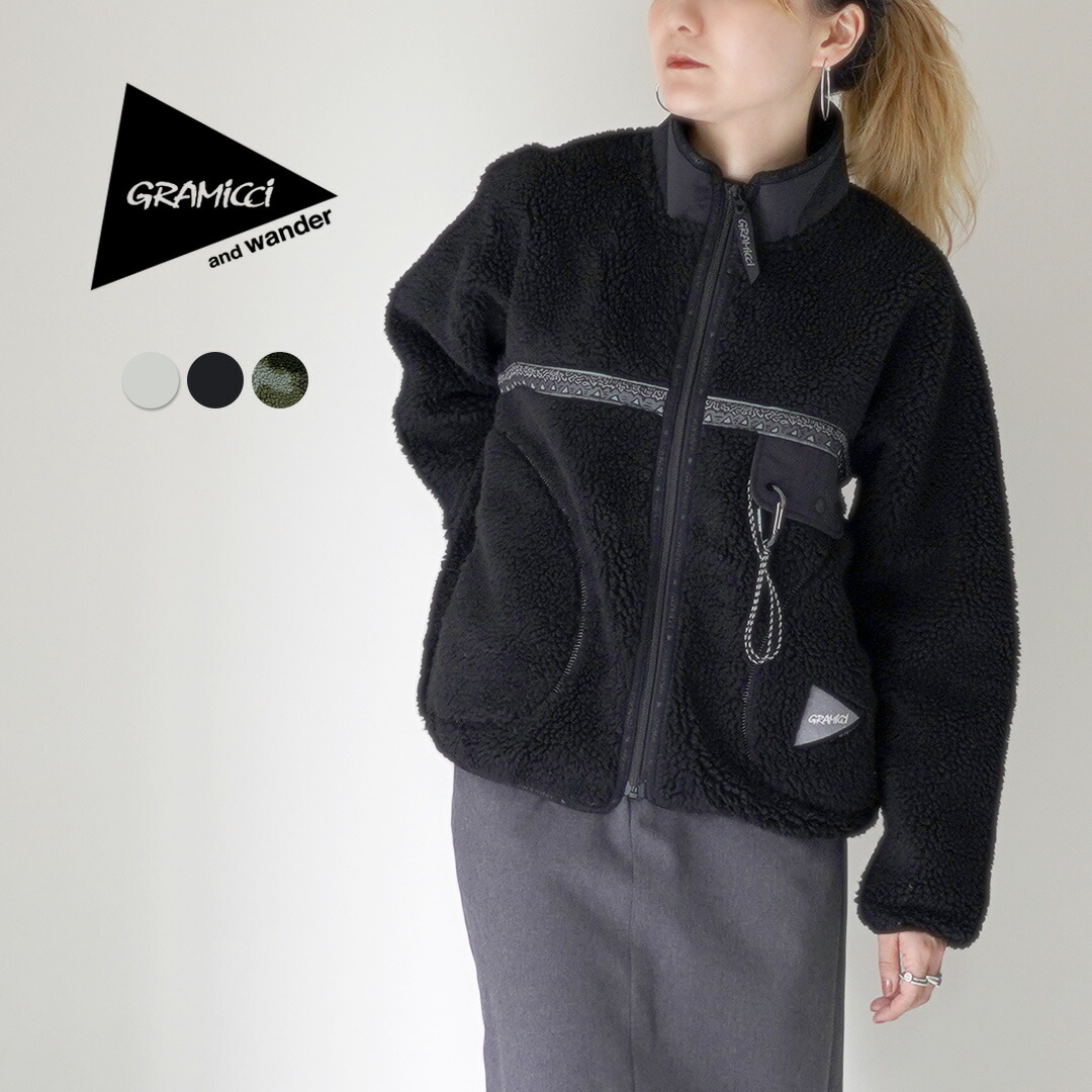 グラミチ　アンドワンダー　コラボ　ジャケット　パーカー 楽天市場】AND WANDER（アンドワンダー） グラミチ コラボ ブラッシュ