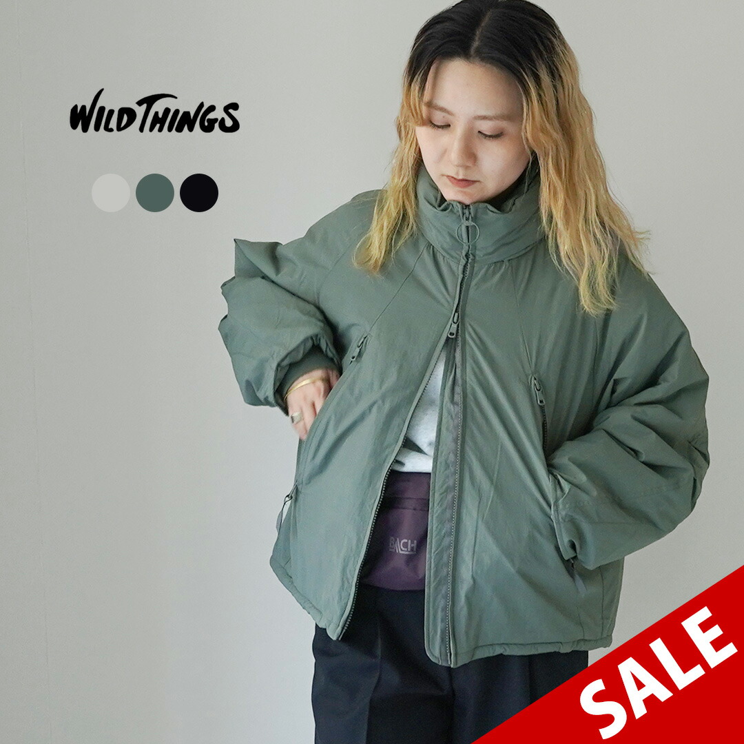 【20％OFF】WILDTHINGS（ワイルドシングス） WS ハッピージャケット 2024年モデル / アウター レディース 中綿 撥水 耐久 防寒 フード付き アウトドア ミリタリー W'S HAPPY JACKET 1122out【セール】【2024年モデル】｜GochI by ROCOCO