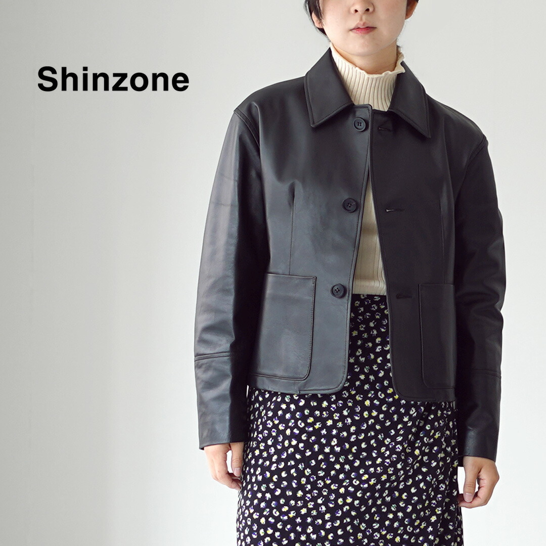 【10％OFFクーポン対象】SHINZONE（シンゾーン） レザージャケット 25AMSJK05 / レディース ライトアウター 軽量 本革 ラム 羊革 LEATHER JACKET｜GochI by ROCOCO