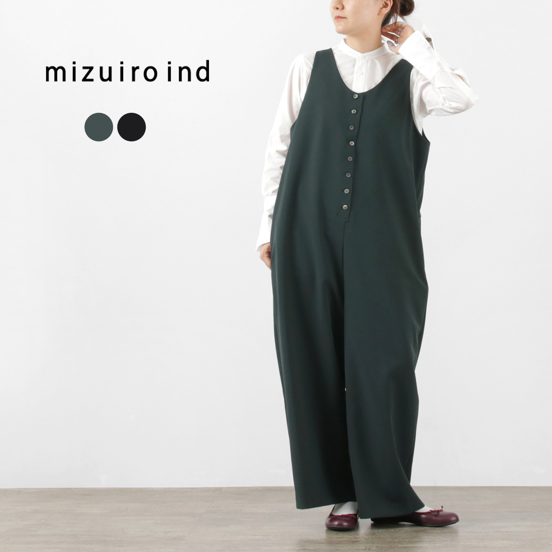 楽天市場】mizuiro ind（ミズイロインド） Vネック ジレ