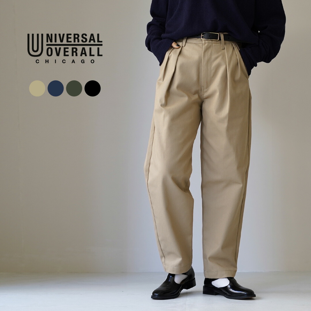 UNIVERSAL OVERALL ワークパンツ オリーブグリーン UNIVERSAL OVERALL OVERALL×WAIPER.inc T-03WP バラックバッグ