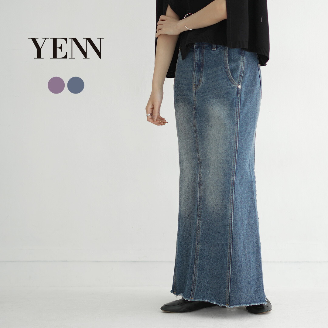 楽天市場】YENN（イェン） ハイライズ タックワイドパンツ
