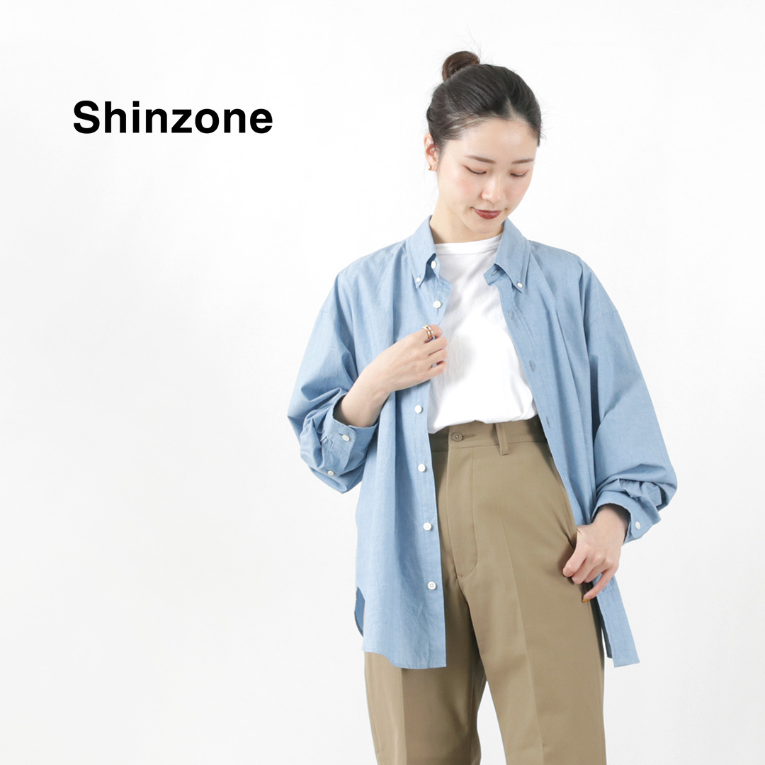 楽天市場】SHINZONE（シンゾーン） デニム ダディー シャツ / 長袖 