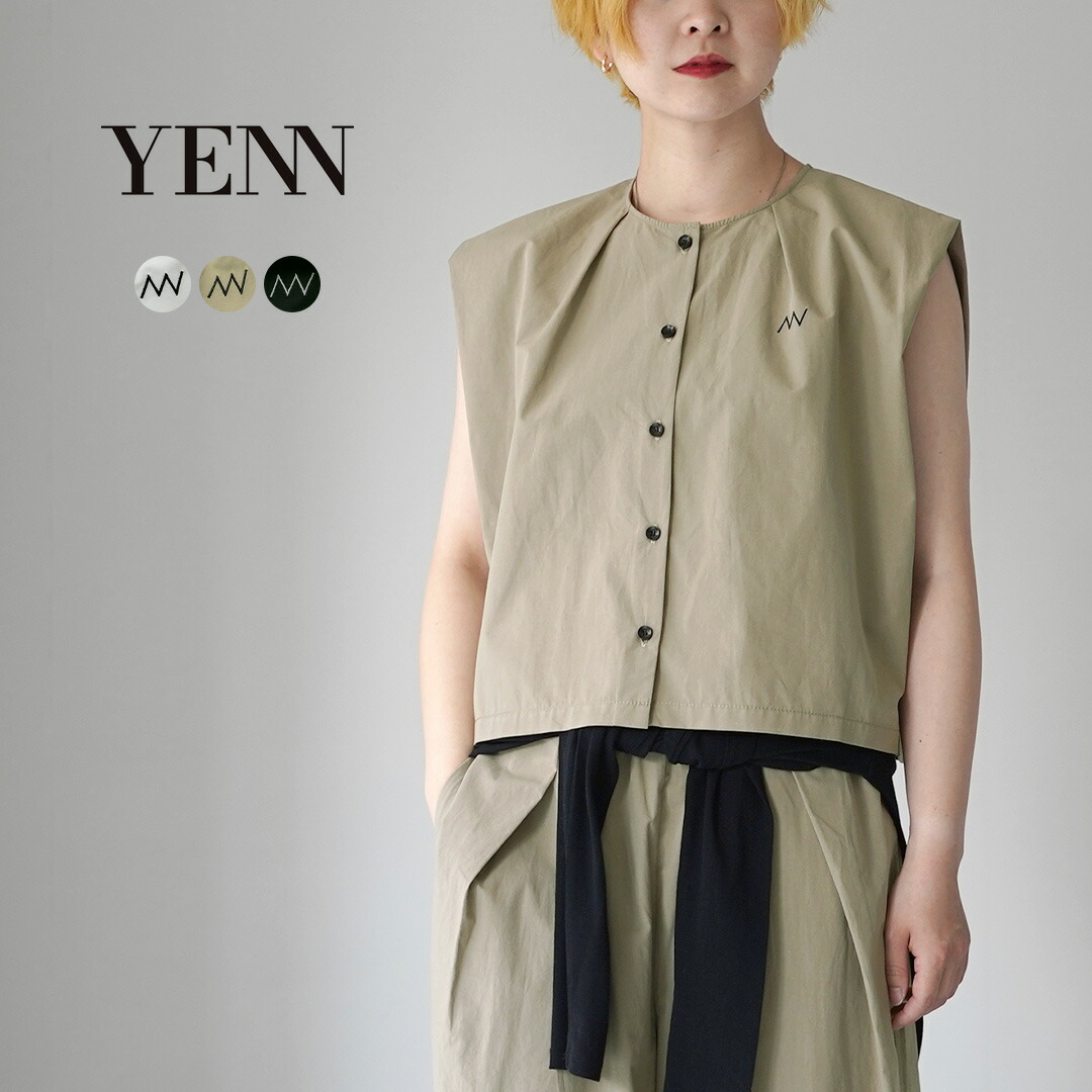 【10％OFFクーポン対象】YENN（イェン） スリーブレス シャツ / レディース ブラウス ノースリーブ｜GochI by ROCOCO