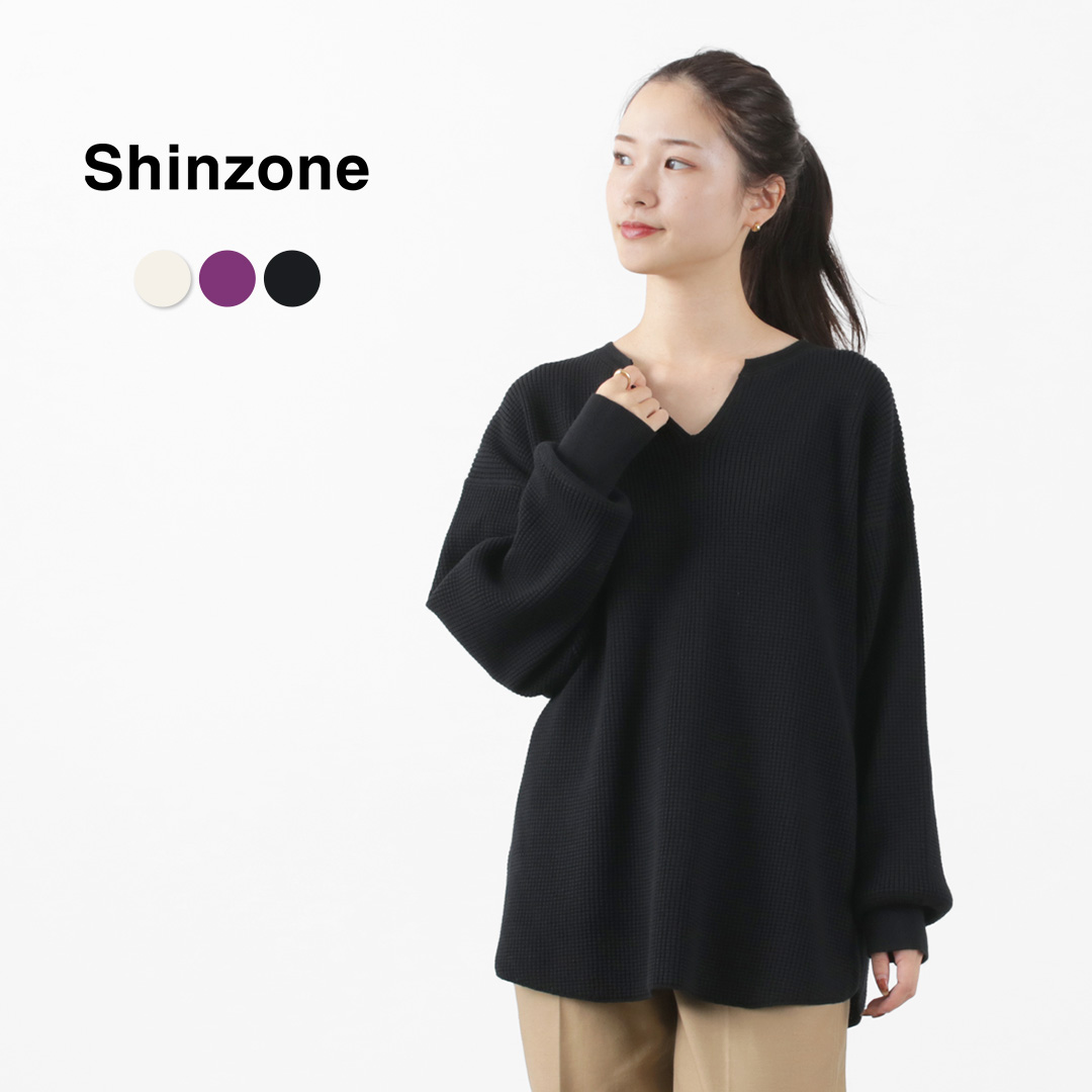 楽天市場】SHINZONE（シンゾーン） コットンカシミア ワッフルニット