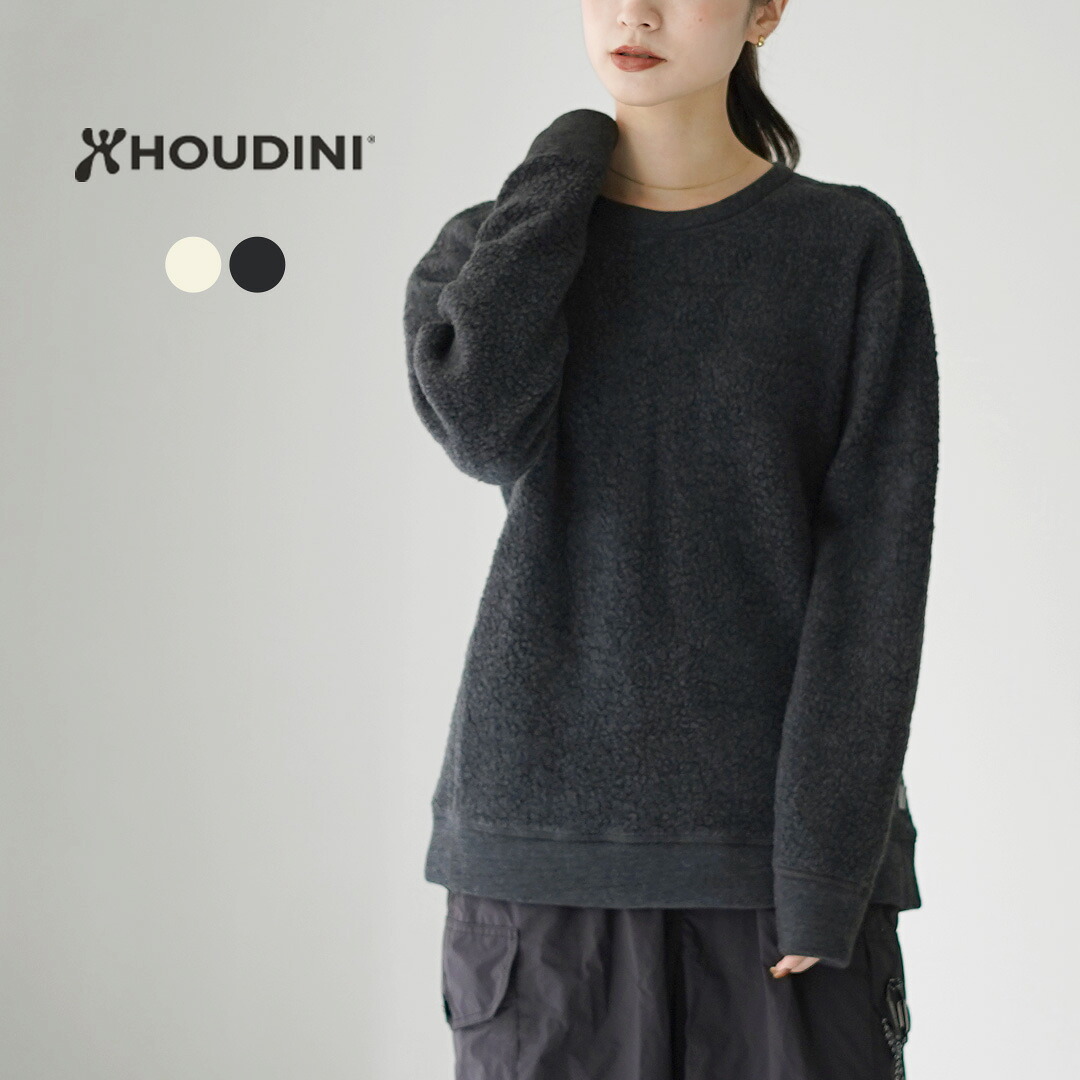 【20％OFF】HOUDINI（フーディニ）WS オルト ウール クルー / セーター スウェット ボア もこもこ プルオーバー レディース【セール】｜GochI by ROCOCO 19,994円