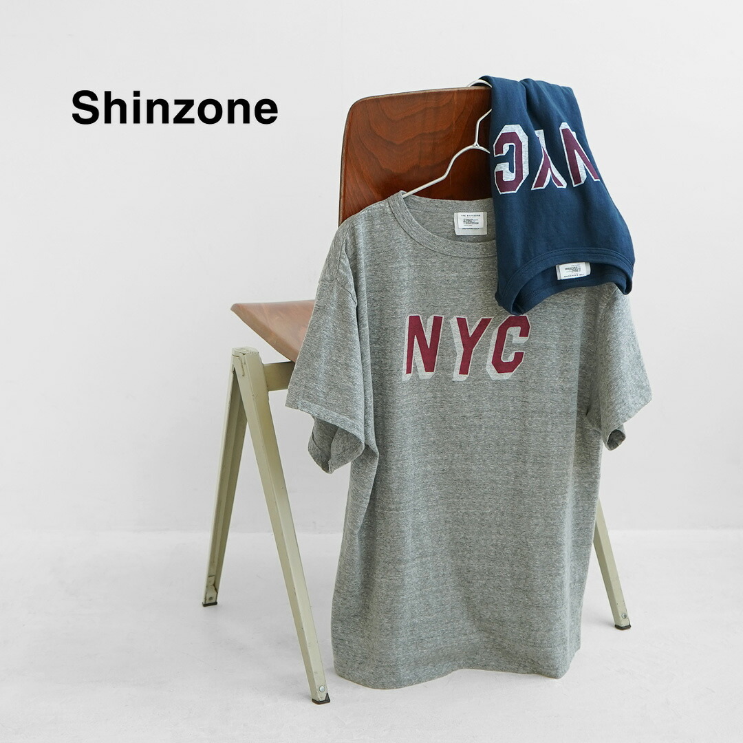 SHINZONE(シンゾーン) NYC Tシャツ 26AMSCU13 日本製 / レディース 半袖 プリント ロゴ NYC TEE|GochI by ROCOCO