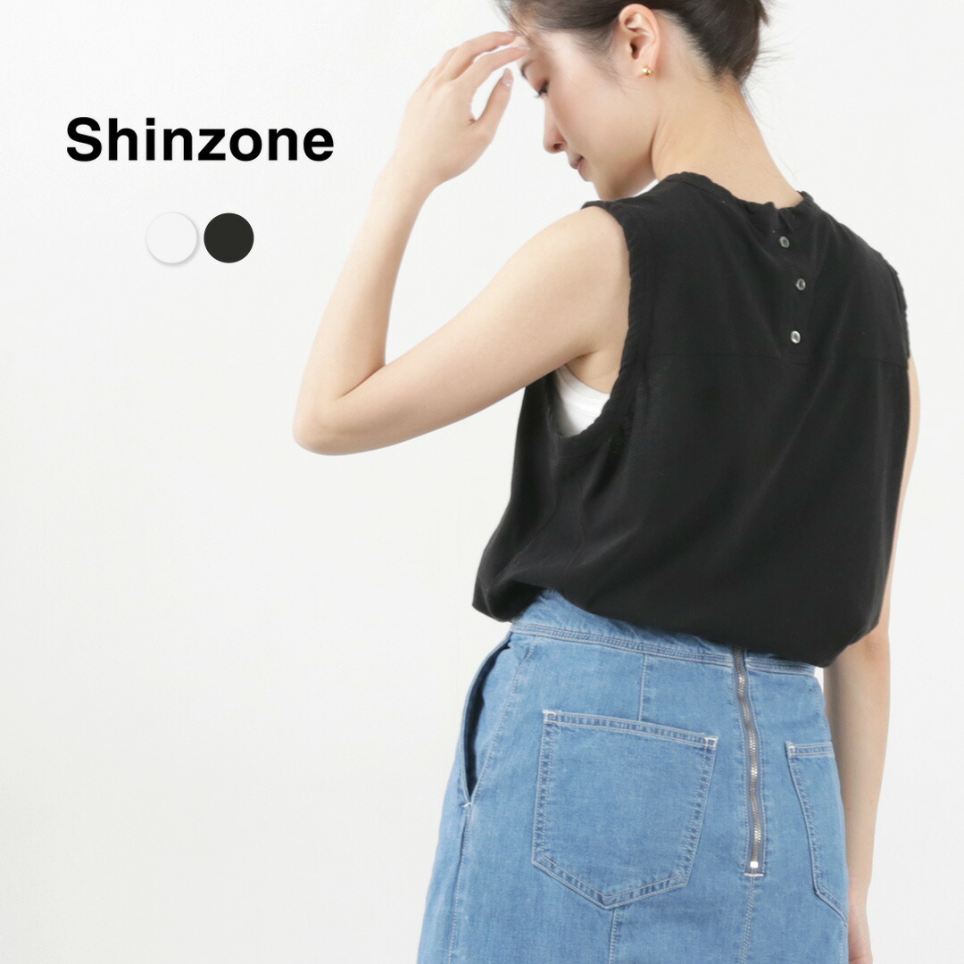 楽天市場】SHINZONE（シンゾーン） ハイツイストコットン スリーブレス 