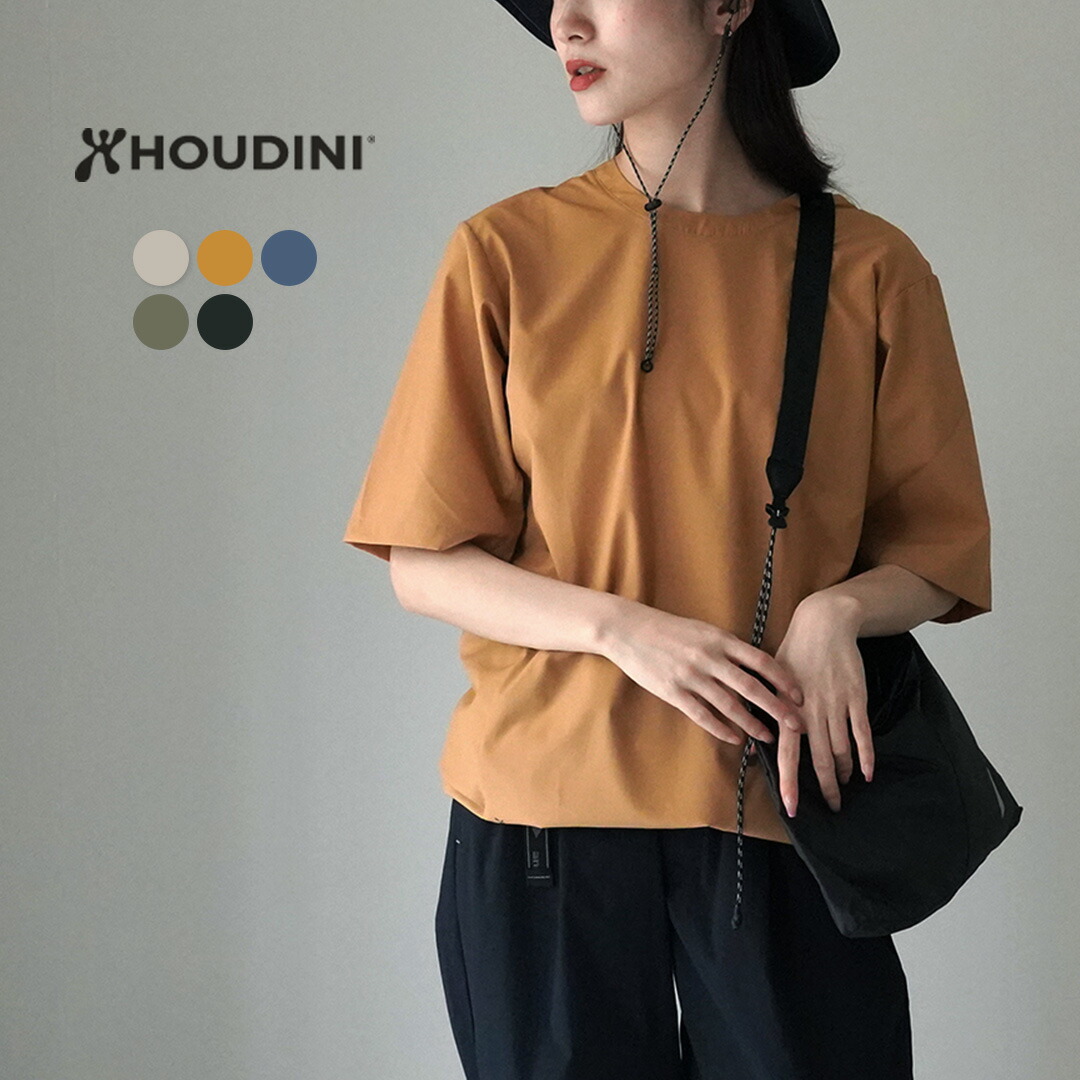 HOUDINI（フーディニ） ウェザー Tee / メンズ レディース トップス Tシャツ 半袖 無地 軽量 撥水 アウトドア Weather Tee｜GochI by ROCOCO