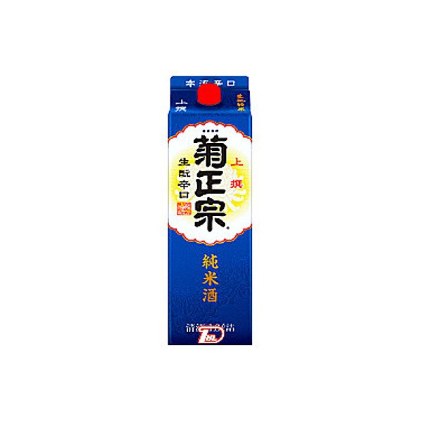 【2ケース】上撰さけパック　きもと純米　菊正宗酒造　1.8L　パック　6本入&times;2｜ショップダイヘイ店