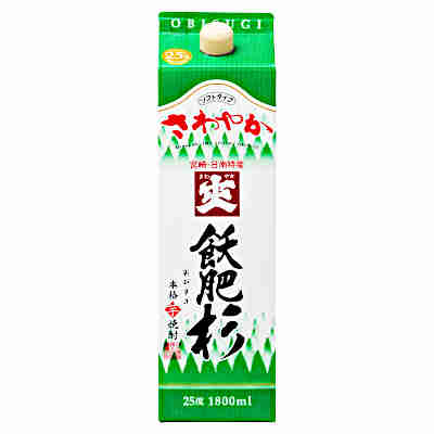 【2ケース】飫肥杉　芋　25度　井上酒造　1.8L　パック　6本入×2