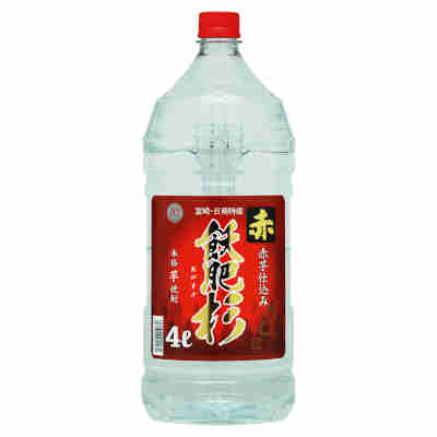 【1ケース】赤　飫肥杉　芋　20度　井上酒造　4L　パック　4本入 9,805円