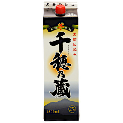 【2ケース】千穂の蔵 芋 25度 1.8L パック 6本入×2|ショップダイヘイ店