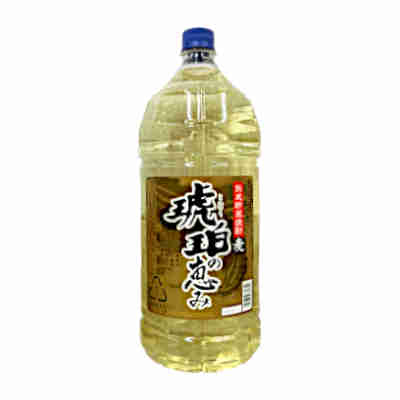 【1ケース】琥珀の恵み 麦 25度 若松酒造 4L ペット 4本入|ショップダイヘイ店