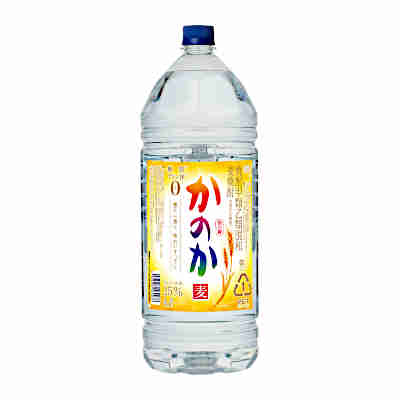 【1ケース】かのか　麦　25度　アサヒ　4L　ペット　4本入｜ショップダイヘイ店 7,560円