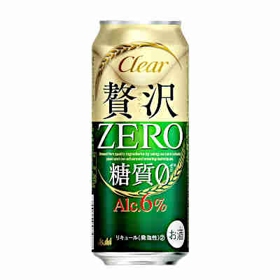 【2ケース】クリアアサヒ　贅沢ゼロ　アサヒ　500ml缶　24本&times;2｜ショップダイヘイ店 8,273円