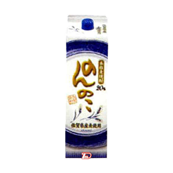 【2ケース】のんのこ 〈麦〉 20度 宗政酒造 1.8L パック 6本×2|ショップダイヘイ店