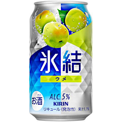 【2ケース】氷結　ウメ　キリン　350ml缶　24本入×2