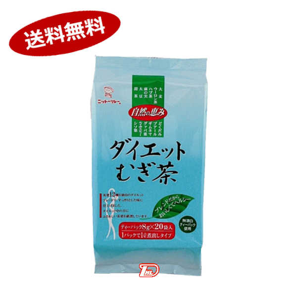 ダイエットむぎ茶 日東食品工業 8g×20袋 ×20個入 一部 北海道 沖縄のみ別途送料が必要となる場合があります 早割クーポン