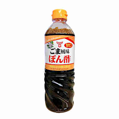【1ケース】ぽん酢　甘口　ごま風味　フンドーキン　720ml　12本入