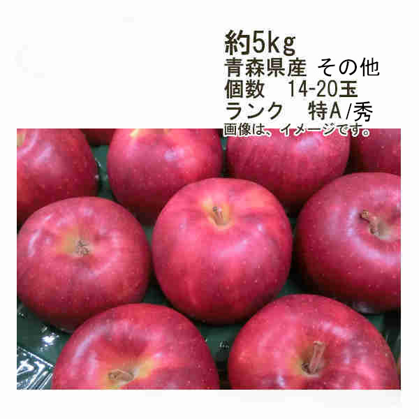 【送料無料】ジョナゴールド　青森県産　その他　約5kg　個数　14-20玉　ランク　特A/秀★一部、北海道、沖縄のみ別途送料が必要となる場合があります