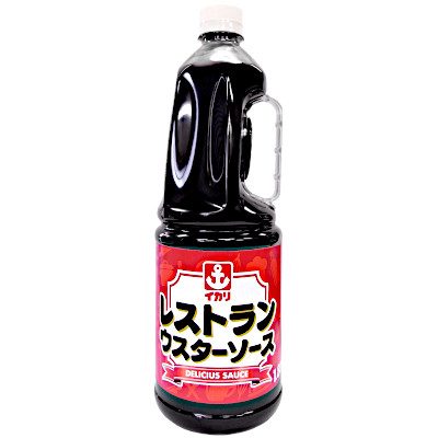 【1ケース】レストラン　ウスターソース　イカリソース　1.8L　6本入