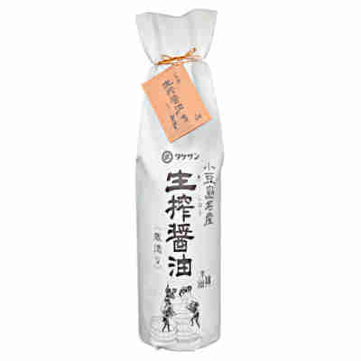 【1ケース】小豆島名産　生搾醤油　タケサン　1.8L　6本入