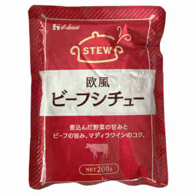 【1ケース】欧風ビーフシチュー ハウス 200g パウチ 30袋入