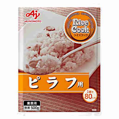 【1ケース】ライスクック　Rice cook　ピラフ用　業務用　味の素　500g　12個入